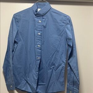 Child French Blue Horseback Riding Shirt - Devon Aire